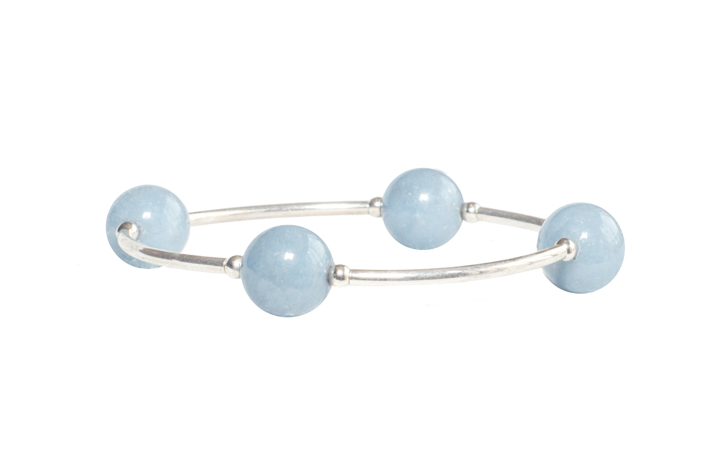 12mm Angelite Blessing Bracelet