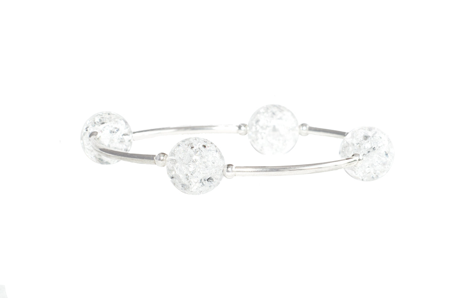 12mm Snowflake Blessing Bracelet